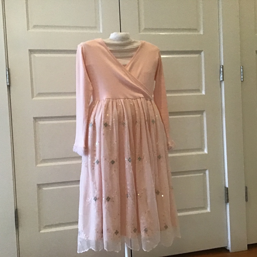 Pink dress size 14